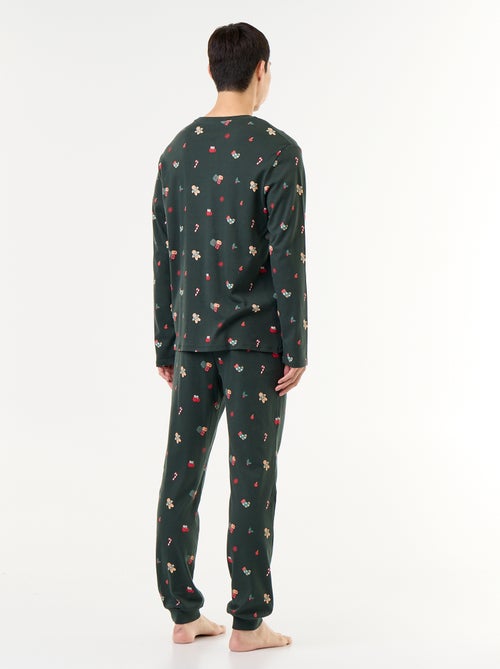 Pyjama 2 pièces t-shirt + pantalon 'Noël' - 2 pièces - Kiabi Pyjama 2 pièces t-shirt + pantalon 'Noël' - 2 pièces - Kiabi