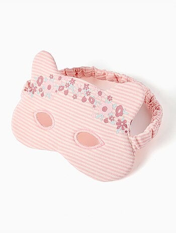 Pyjama à manches courtes en coton avec masque rembourré