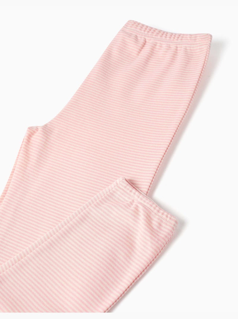 Pyjama à manches courtes en coton avec masque rembourré Blanc - Kiabi