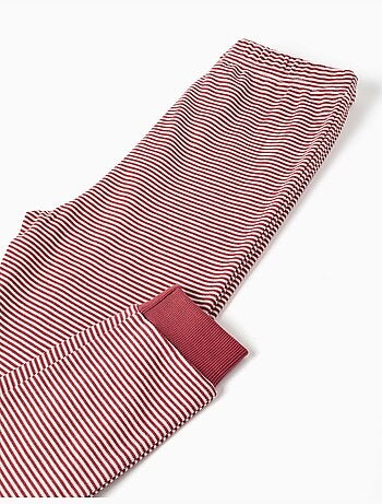 Pyjama à manches longues en coton avec masque rembourré