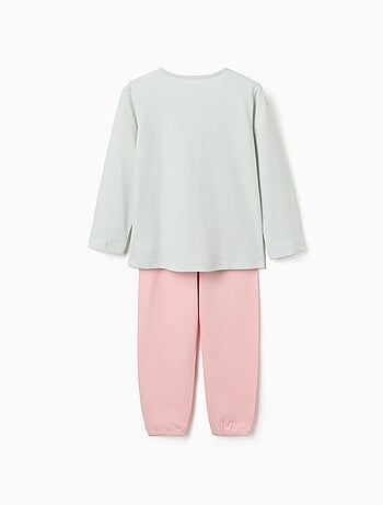 Pyjama à manches longues et imprimé fleurs