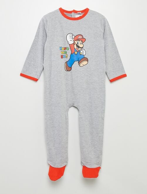 Pyjama avec pieds 'SuperMario' - Kiabi