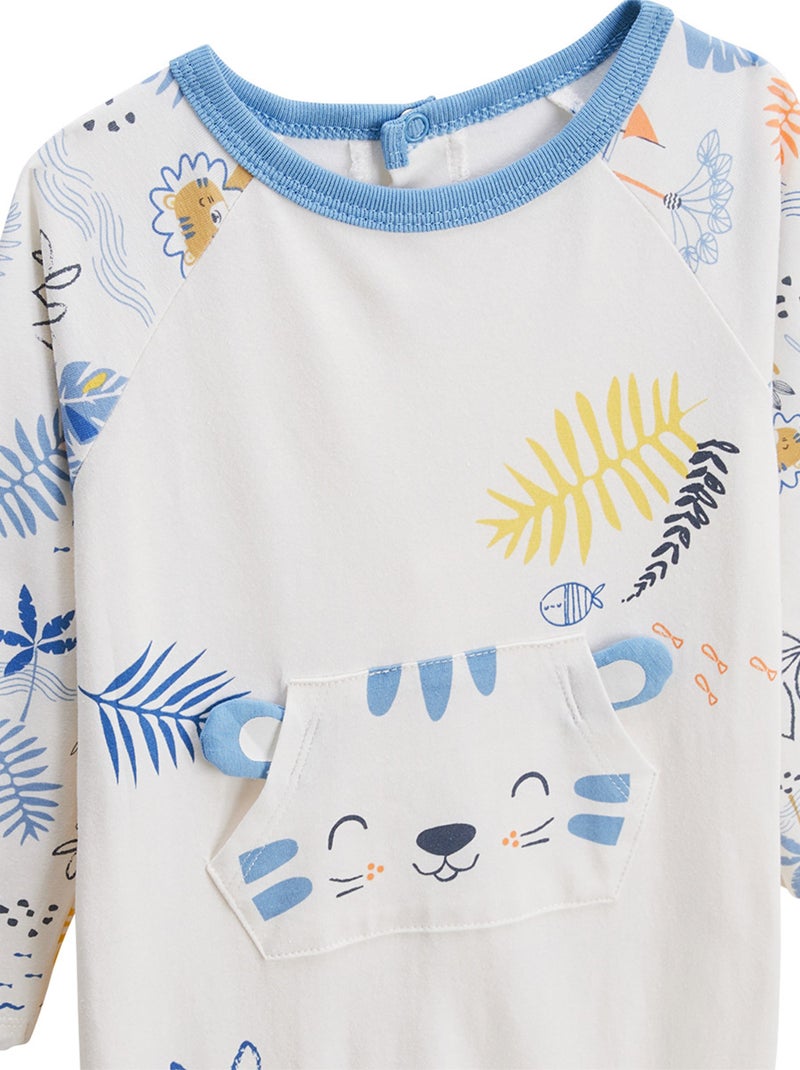 Pyjama b?b? Biscarosse Ecru - Kiabi