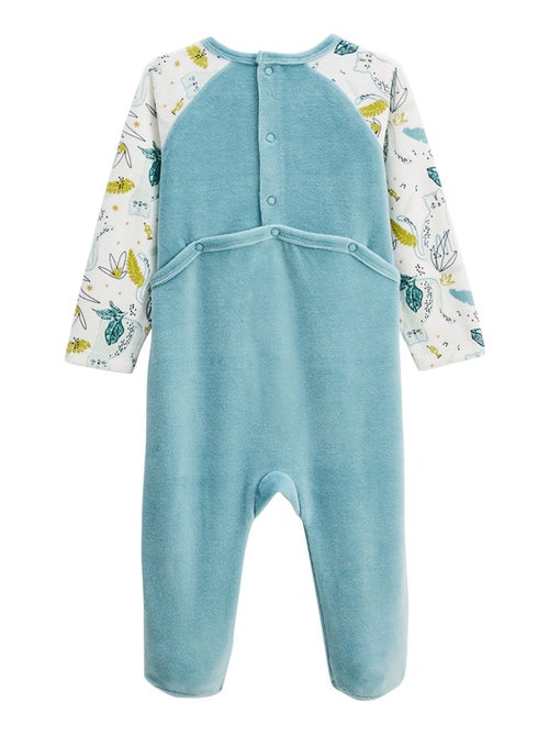 Pyjama b?b? en velours Oscar - Kiabi