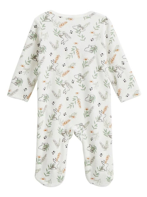 Pyjama b?b? en velours ouverture pont Frimousse - Kiabi Pyjama b?b? en velours ouverture pont Frimousse - Kiabi