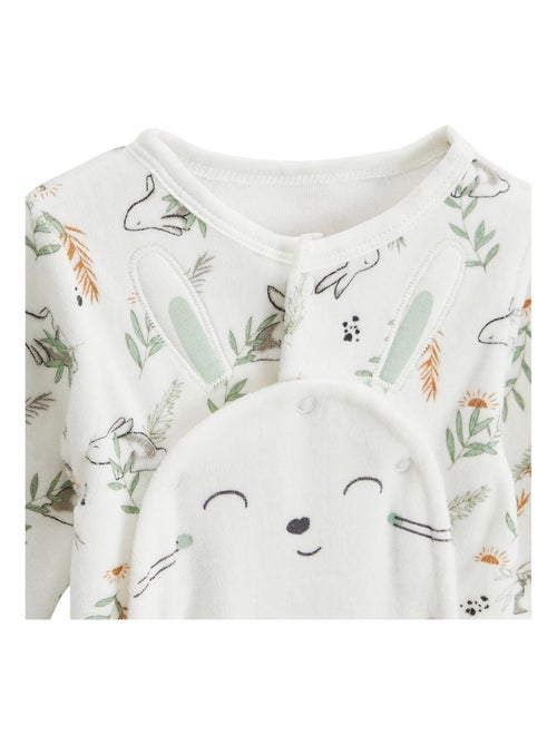 Pyjama b?b? en velours ouverture pont Frimousse - Kiabi Pyjama b?b? en velours ouverture pont Frimousse - Kiabi