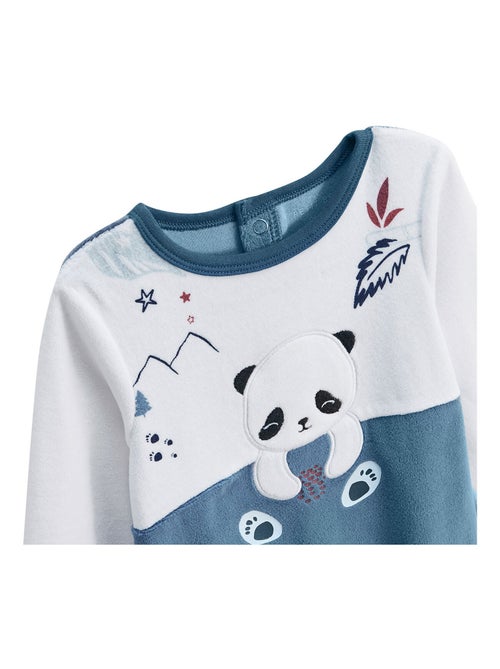 Pyjama b?b? en velours Tao - Kiabi Pyjama b?b? en velours Tao - Kiabi