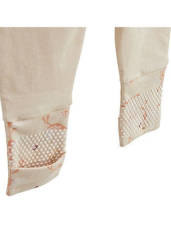 Pyjama bébé à pieds retroussables poésie d'été