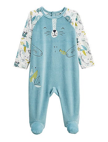 Pyjama bébé en velours oscar