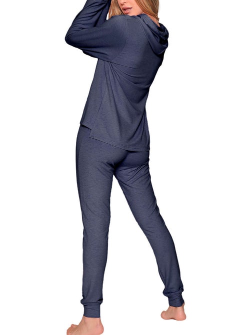 Pyjama binnenkleding broek sweat capuchon make it happen - Kiabi