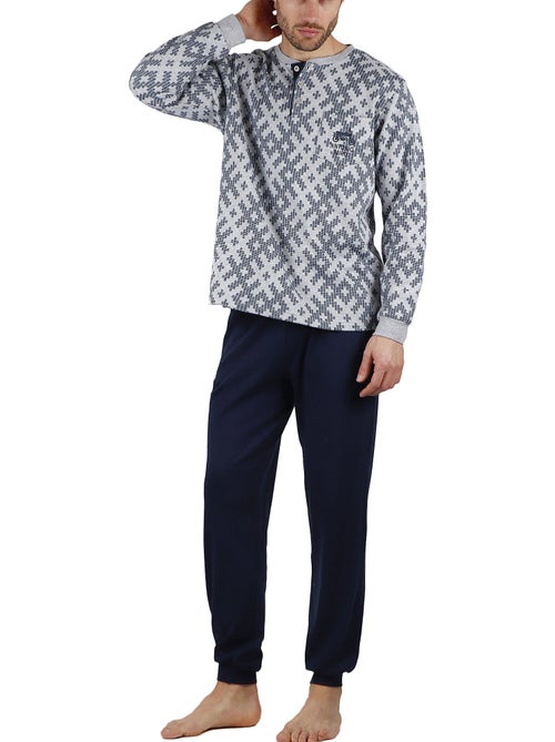 Pyjama broek en top jacquard racing antonio miro - Kiabi Pyjama broek en top jacquard racing antonio miro - Kiabi