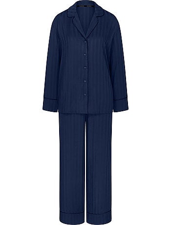 Pyjama broek shirt amourette jacquard