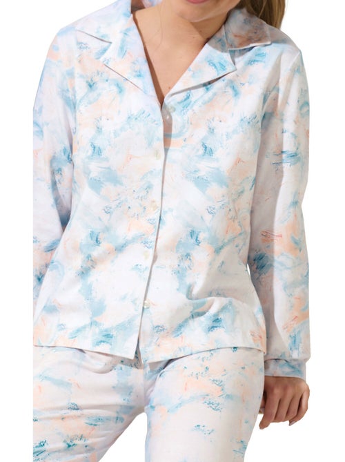 Pyjama broek shirt lange mouwen olena - Kiabi