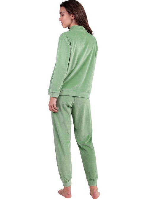 Pyjama broek sweatshirt lange mouwen adm home - Kiabi