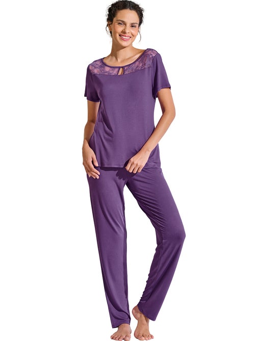 Pyjama broek t-shirt patricia - Kiabi Pyjama broek t-shirt patricia - Kiabi