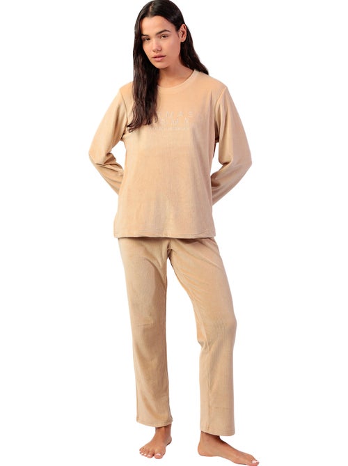 Pyjama broek top lange mouwen adm home - Kiabi Pyjama broek top lange mouwen adm home - Kiabi