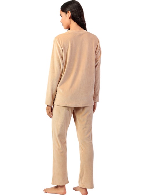 Pyjama broek top lange mouwen adm home - Kiabi Pyjama broek top lange mouwen adm home - Kiabi