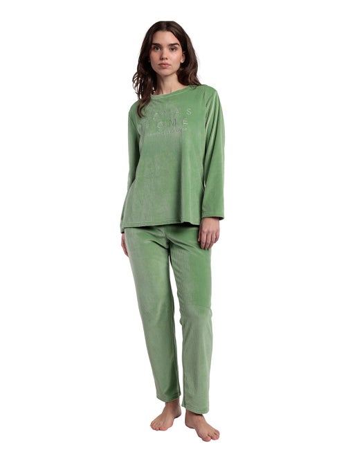 Pyjama broek top lange mouwen adm home - Kiabi Pyjama broek top lange mouwen adm home - Kiabi