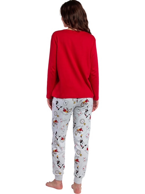 Pyjama broek top lange mouwen alice in wonderland disney - Kiabi