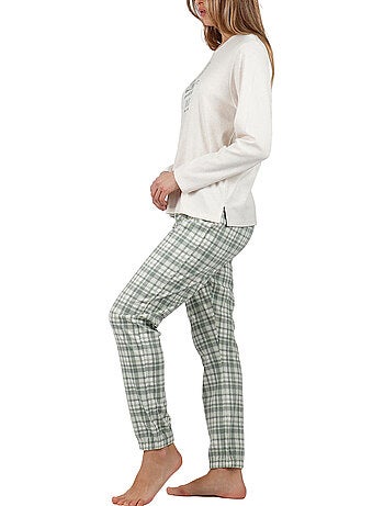 Pyjama broek top lange mouwen als you dream