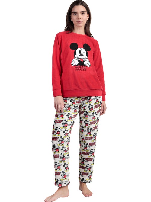 Pyjama broek top lange mouwen best mickey disney - Kiabi Pyjama broek top lange mouwen best mickey disney - Kiabi