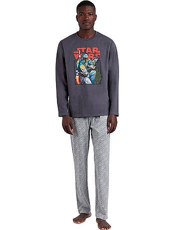 Pyjama broek top lange mouwen boba fett star wars