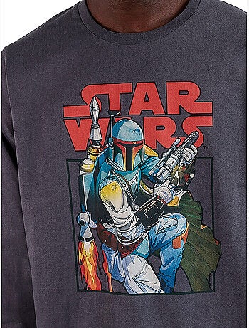 Pyjama broek top lange mouwen boba fett star wars
