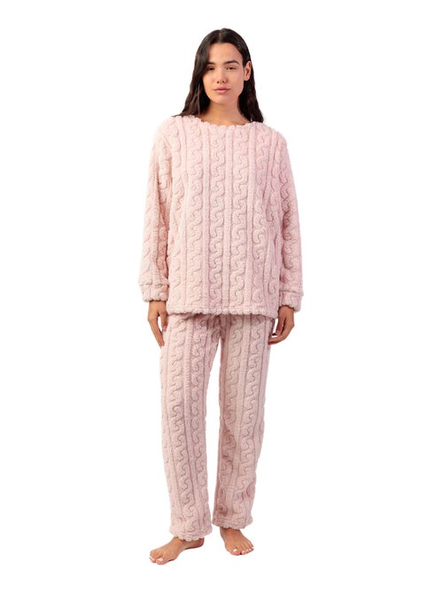 Pyjama broek top lange mouwen chains - Kiabi Pyjama broek top lange mouwen chains - Kiabi