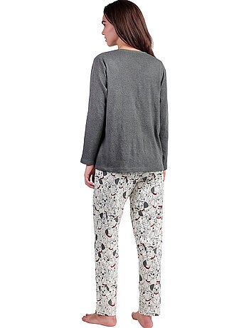 Pyjama broek top lange mouwen dalmatians varsity disney