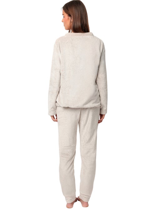 Pyjama broek top lange mouwen enjoy every moment - Kiabi Pyjama broek top lange mouwen enjoy every moment - Kiabi