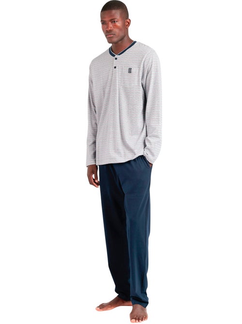 Pyjama broek top lange mouwen espiga - Kiabi Pyjama broek top lange mouwen espiga - Kiabi