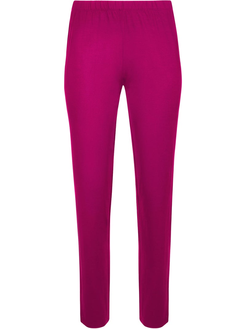 Pyjama broek top lange mouwen evelyn Magenta - Kiabi