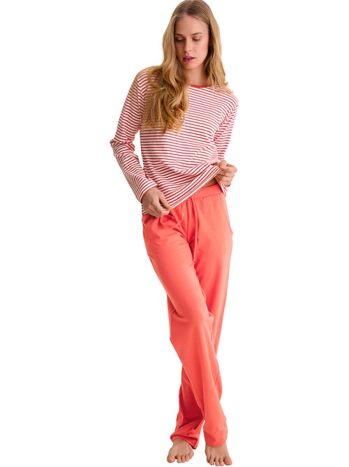 Pyjama broek top lange mouwen infinity - Kiabi