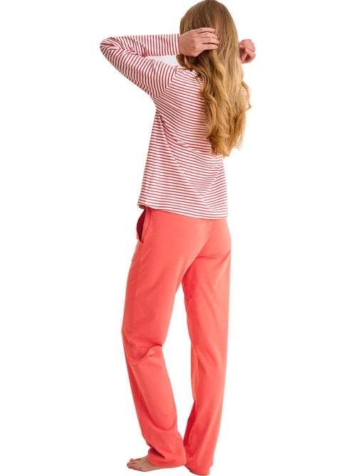 Pyjama broek top lange mouwen infinity - Kiabi