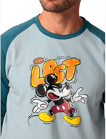 Pyjama broek top lange mouwen lost mickey disney