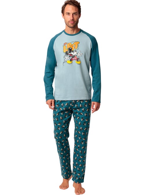 Pyjama broek top lange mouwen lost mickey disney - Kiabi Pyjama broek top lange mouwen lost mickey disney - Kiabi