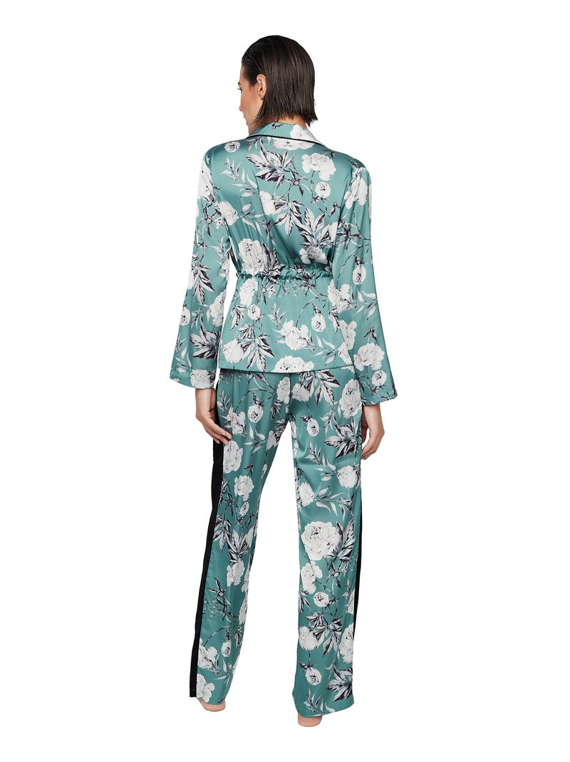 Pyjama broek top lange mouwen malitzia Groen - Kiabi