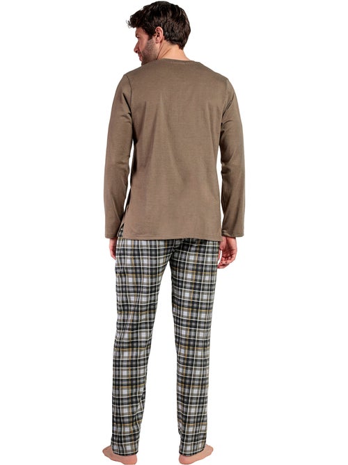Pyjama broek top lange mouwen never give you up - Kiabi Pyjama broek top lange mouwen never give you up - Kiabi