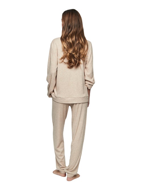 Pyjama broek top lange mouwen p106 cloud nine - Kiabi Pyjama broek top lange mouwen p106 cloud nine - Kiabi