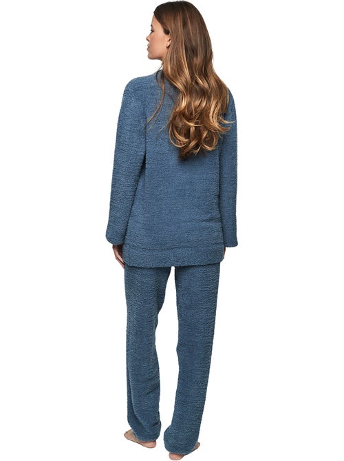 Pyjama broek top lange mouwen p110 candy cloud - Kiabi Pyjama broek top lange mouwen p110 candy cloud - Kiabi