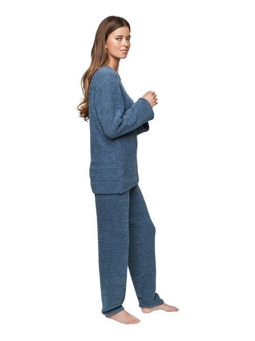 Pyjama broek top lange mouwen p110 candy cloud - Kiabi Pyjama broek top lange mouwen p110 candy cloud - Kiabi