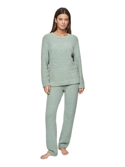 Pyjama broek top lange mouwen p110 candy cloud - Kiabi Pyjama broek top lange mouwen p110 candy cloud - Kiabi