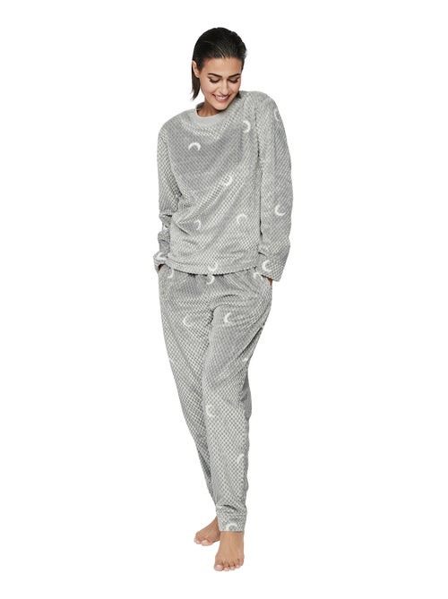 Pyjama broek top lange mouwen p112 etoile de soir - Kiabi Pyjama broek top lange mouwen p112 etoile de soir - Kiabi