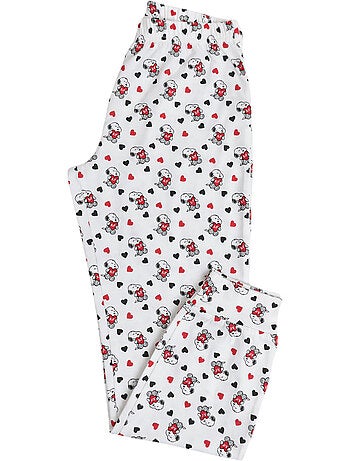 Pyjama broek top lange mouwen peanuts in my heart