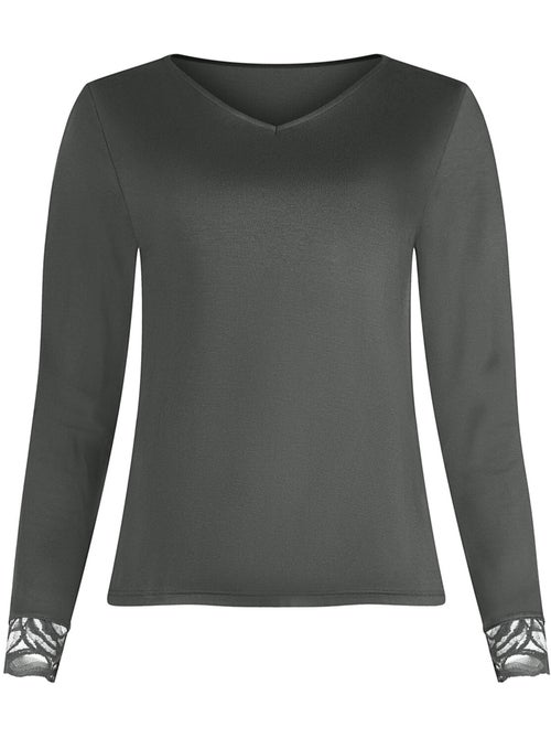 Pyjama broek top lange mouwen ruth - Kiabi Pyjama broek top lange mouwen ruth - Kiabi