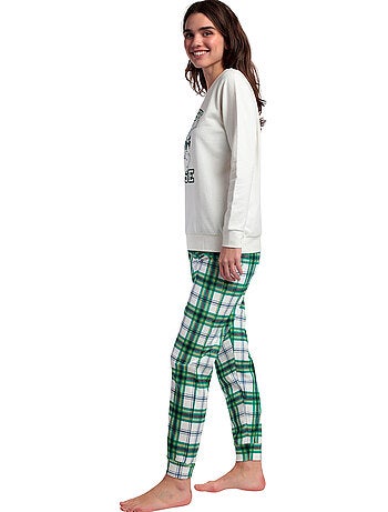 Pyjama broek top lange mouwen ski mouse disney