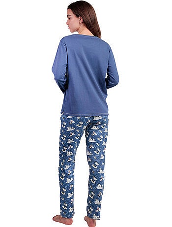 Pyjama broek top lange mouwen snow drift peanuts