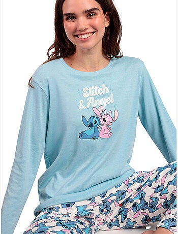 Pyjama broek top lange mouwen stitch and angel disney
