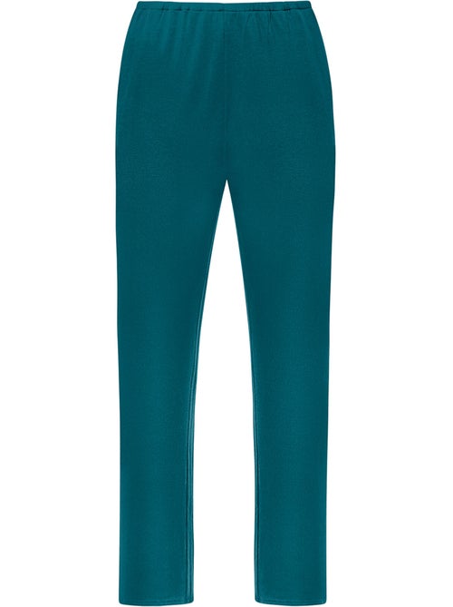 Pyjama broek top lange mouwen velvet luxe - Kiabi