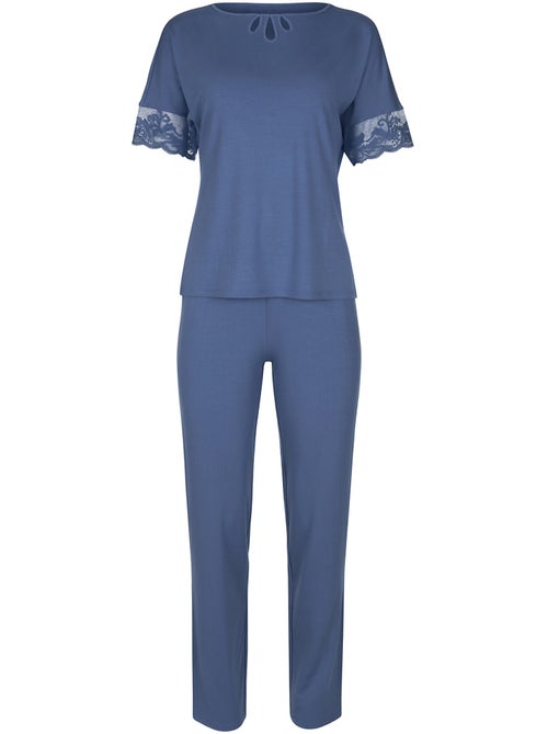 Pyjama broek top slipe mouwen juliette - Kiabi